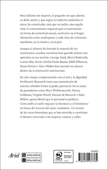 Contraportada Como anillo al cuello