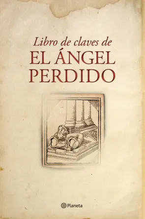 Portada Libro de claves de El Ángel perdido