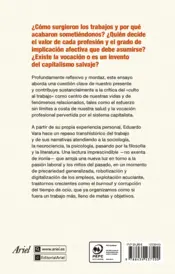 Miniatura contraportada Maldito trabajo