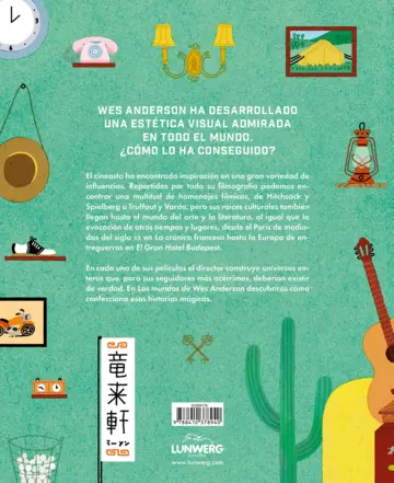 Contraportada Los mundos de Wes Anderson