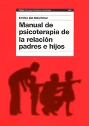 Portada Manual Psicologico relaciones padres