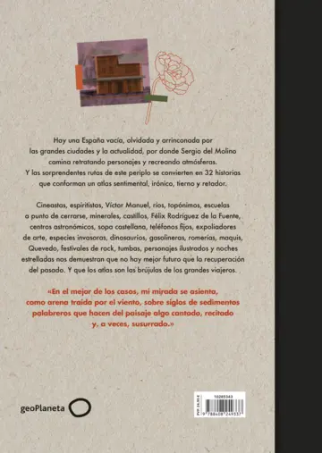 Contraportada Atlas sentimental de la España vacía