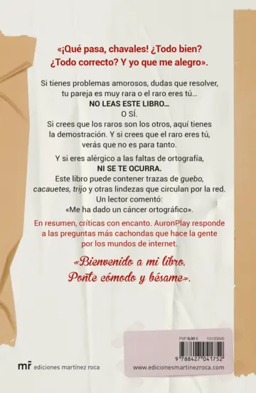 Contraportada De lo peor, lo mejor