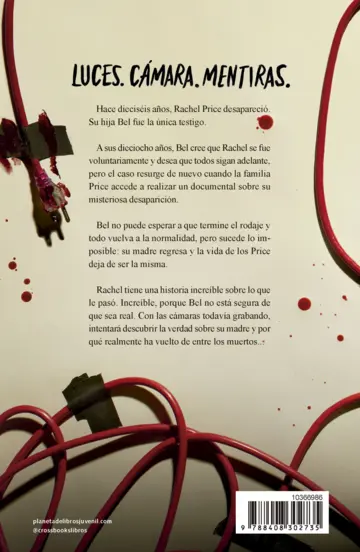 Contraportada El retorno de Rachel Price