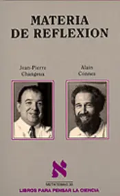 Portada Materia de reflexión
