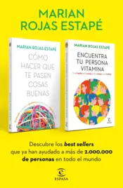 Portada Cómo hacer que te pasen cosas buenas + Encuentra tu persona vitamina (pack)