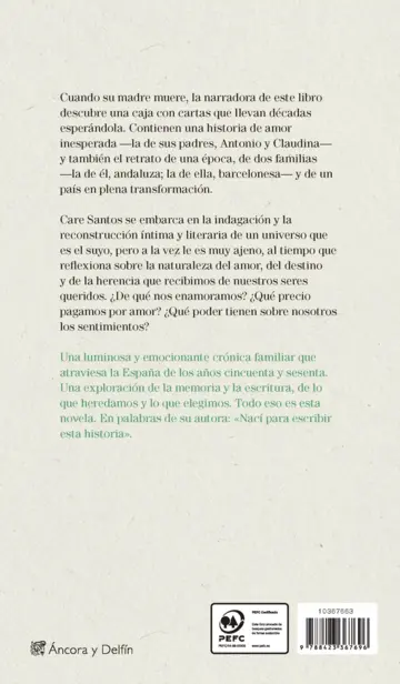 Contraportada El amor que pasa