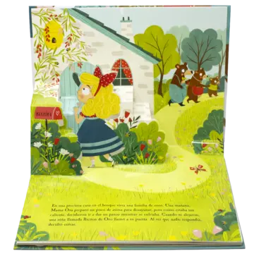 Imagen extra Ricitos de Oro. Cuento pop-up 1