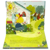 Portada Ricitos de Oro. Cuento pop-up 1