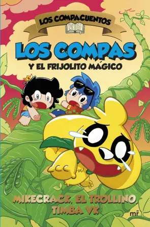 Portada Los Compacuentos 2. Los Compas y el frijolito mágico