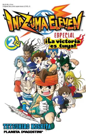 Portada Inazuma Eleven ¡La victoria es tuya! nº 02/02