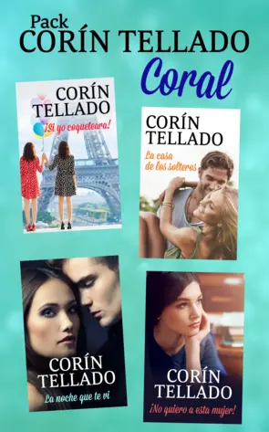 Portada Pack Corín Tellado 3 (Coral)