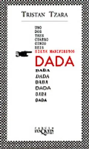 Portada Siete manifiestos Dadá