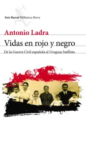 Portada Vidas en rojo y negro
