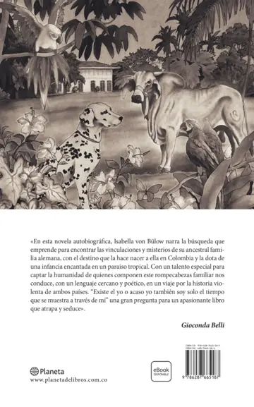 Contraportada La niña alemana de El Palmar