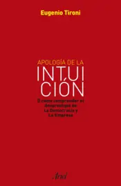 Portada Apología de la intuición