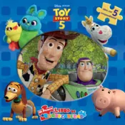 Portada DISNEY TOY STORY 5. MI PRIMER LIBRO DE ROMPECABEZAS