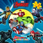 Portada MARVEL AVENGERS MI PRIMER LIBRO DE ROMPECABEZAS