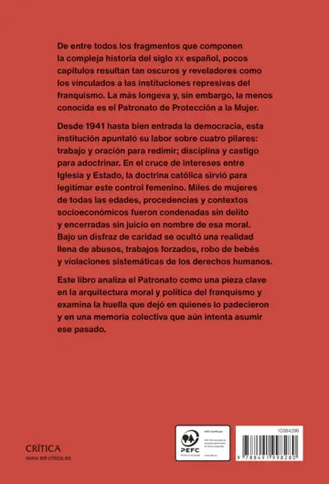 Contraportada Redimir y adoctrinar