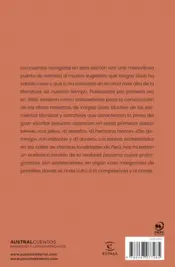 Miniatura contraportada Cuentos de Mario Vargas Llosa