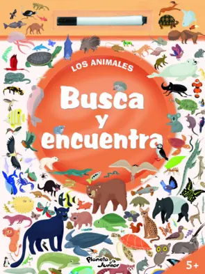 Portada Busca y encuentra. Los animales