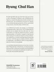 Miniatura contraportada La tonalidad del pensamiento