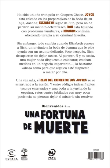 Contraportada Una fortuna de muerte