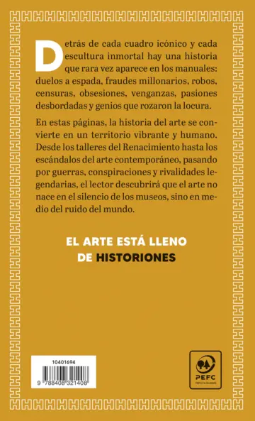 Contraportada Historiones del arte