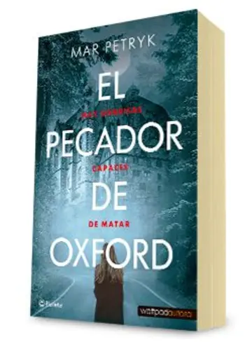Portada El pecador de Oxford