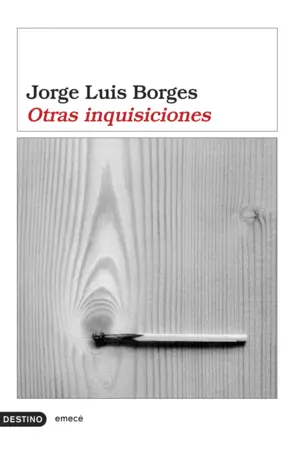 Portada Otras inquisiciones