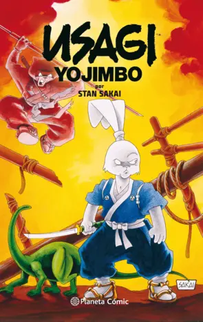 Portada Usagi Yojimbo Fantagraphics nº 02/02 (Integral)