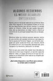 Miniatura contraportada El sacrificio (Serie Memento 1)