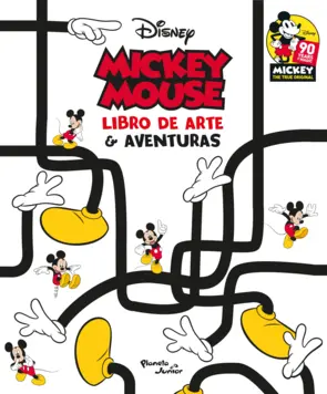 Portada Mickey Mouse. Libro de arte y aventuras