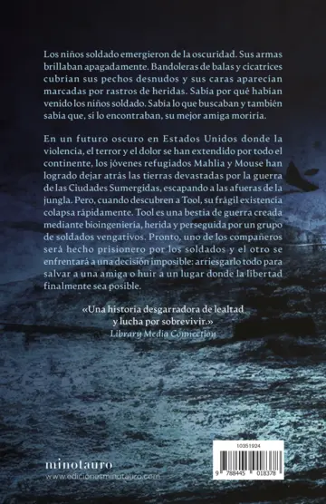 Contraportada Ship breaker nº 02 Ciudades sumergidas