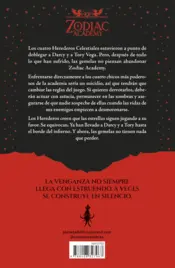 Miniatura contraportada Zodiac Academy 2. Despiadados.