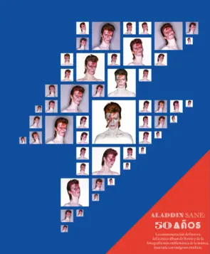 Portada Aladdin Sane: 50 años