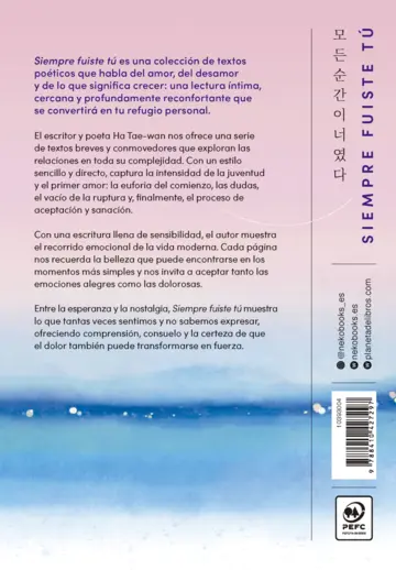 Contraportada Siempre fuiste tú