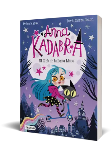 Portada Anna Kadabra 1. El Club de la Luna Llena