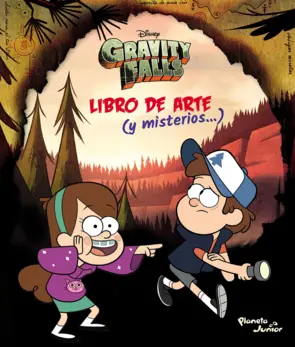 Portada Gravity Falls. Libro de arte y misterios