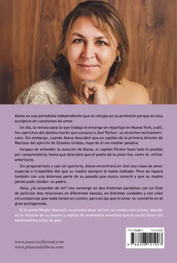 Contraportada Hola, ¿te acuerdas de mí? LN