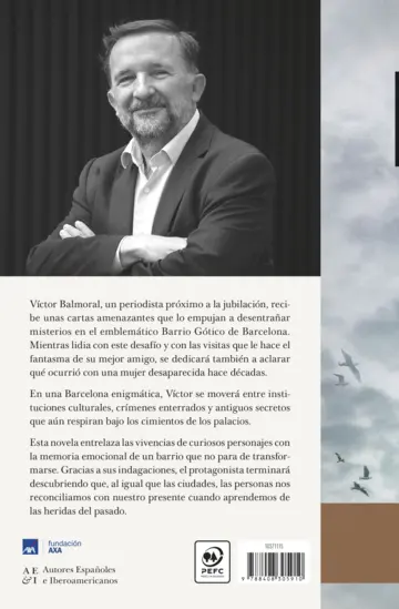 Contraportada Misterio en el Barrio Gótico