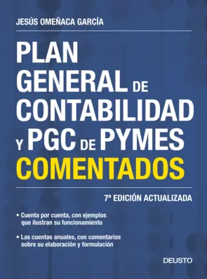 Portada Plan general de contabilidad PGC de Pymes
