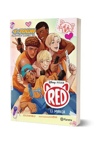 Portada Red. El manga