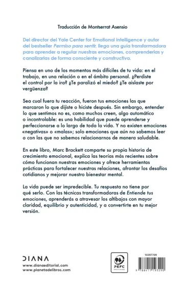 Contraportada Entiende tus emociones