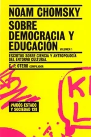 Portada Sobre democracia y educación