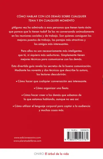 Contraportada Cómo comunicarse con los demás