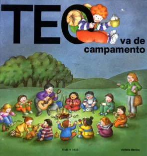 Portada Teo va de campamento