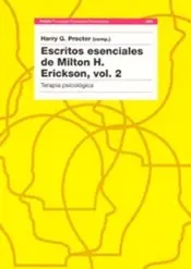 Portada Escritos esenciales de Milton H. Erickson  II