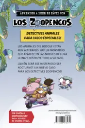 Miniatura contraportada Aprende a leer con... Los Detectives Zoopencos 3. Luna llena y el búho-lobo