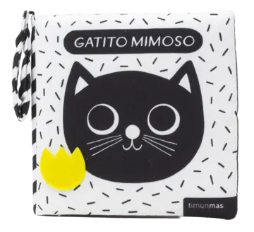 Portada Gatito Mimoso. Mi primer libro de tela